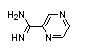 2-吡嗪脒分子式结构图