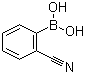 邻氰基苯硼酸分子式结构图