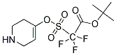 3,6-二氢-4-[[(三氟甲基)磺酰]氧基]-1(2H)-吡啶甲酸叔丁酯分子式结构图