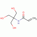 N-丙烯酰(三羟甲基)氨基甲烷分子式结构图