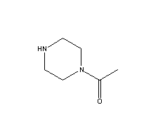 N-乙酰基哌嗪分子式结构图