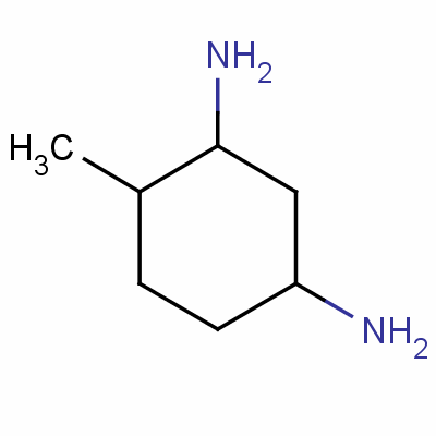 甲基环己二胺分子式结构图