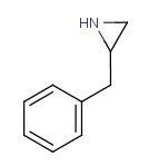 2-苄基氮丙啶分子式结构图