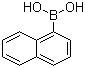 1-萘硼酸分子式结构图