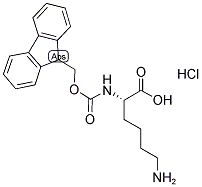 Fmoc-赖氨酸盐酸盐分子式结构图