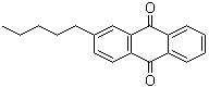 2-戊基蒽醌分子式结构图