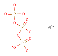 三聚磷酸铝分子式结构图