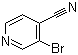 3-溴-4-氰基吡啶分子式结构图