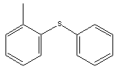 2-甲基二苯硫醚分子式结构图