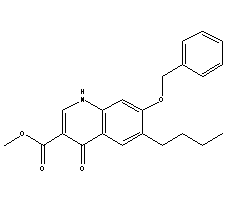 甲氧苄喹酯分子式结构图