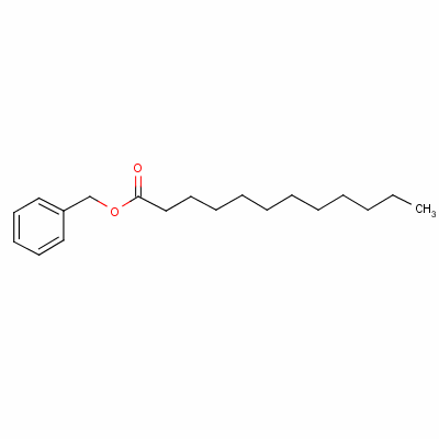 十二酸苯甲酯分子式结构图