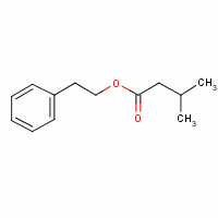 3-甲基丁酸苯乙酯分子式结构图