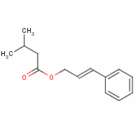 异戊酸桂酯分子式结构图