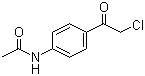 4-(2-氯乙酰)乙酰苯胺分子式结构图