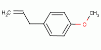 4-烯丙基苯甲醚分子式结构图