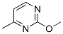 2-甲氧基-4-甲基嘧啶分子式结构图