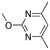 2-甲氧基-4,6-甲基嘧啶分子式结构图