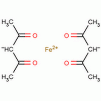 乙酰丙酮亚铁分子式结构图