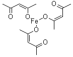 乙酰丙酮铁分子式结构图