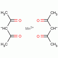 乙酰丙酮锰(II)分子式结构图