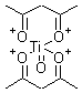 乙酰丙酮氧化钛(IV)分子式结构图