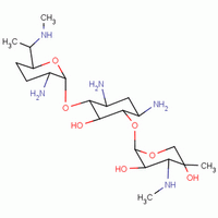 庆大霉素分子式结构图