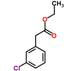 间氯苯乙酸乙酯分子式结构图