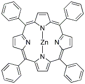 四苯基卟啉锌分子式结构图