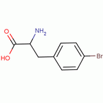 4-溴-DL-苯基丙氨酸分子式结构图