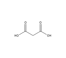 丙二酸分子式结构图