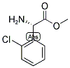 S-(+)-2-氯苯甘氨酸甲酯分子式结构图