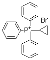 溴化环丙基三苯基膦分子式结构图