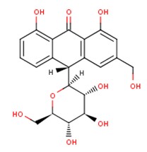 芦荟甙分子式结构图