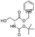 N-叔丁氧羰基-D-丝氨酸苄酯分子式结构图