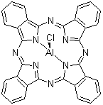 铝酞菁分子式结构图