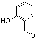 3-羟基-2-羟甲基吡啶盐酸盐分子式结构图