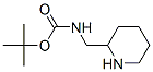 2-(叔丁氧羰基氨基甲基)-哌啶分子式结构图