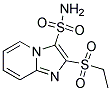 2-乙磺酰基咪唑并[1,2-a]吡啶-3-磺酰胺分子式结构图