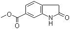 2-氧化吲哚-6-甲酸甲酯分子式结构图