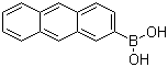 2-硼酸蒽分子式结构图