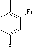 2-溴-4-氟甲苯分子式结构图