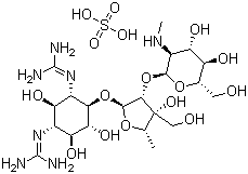 硫酸二氢链霉素分子式结构图