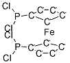 1,1'-双(二氯磷)二茂铁分子式结构图