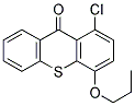 1-氯-4-丙氧基硫杂蒽-9-酮分子式结构图