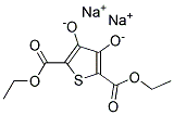 2,5-二乙酯3,4-二羟基-2,5-噻吩二甲酸钠盐分子式结构图