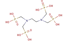 乙二胺四亚甲基膦酸分子式结构图