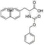 Cbz-3-(2-萘基)-D-丙氨酸分子式结构图