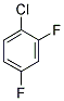 2,4-二氟氯苯分子式结构图