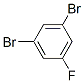 1,3-二溴-5-氟苯分子式结构图