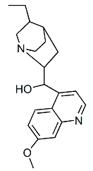 氢化喹宁定分子式结构图